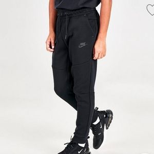 Nike tech boys pants, light blue, size YL